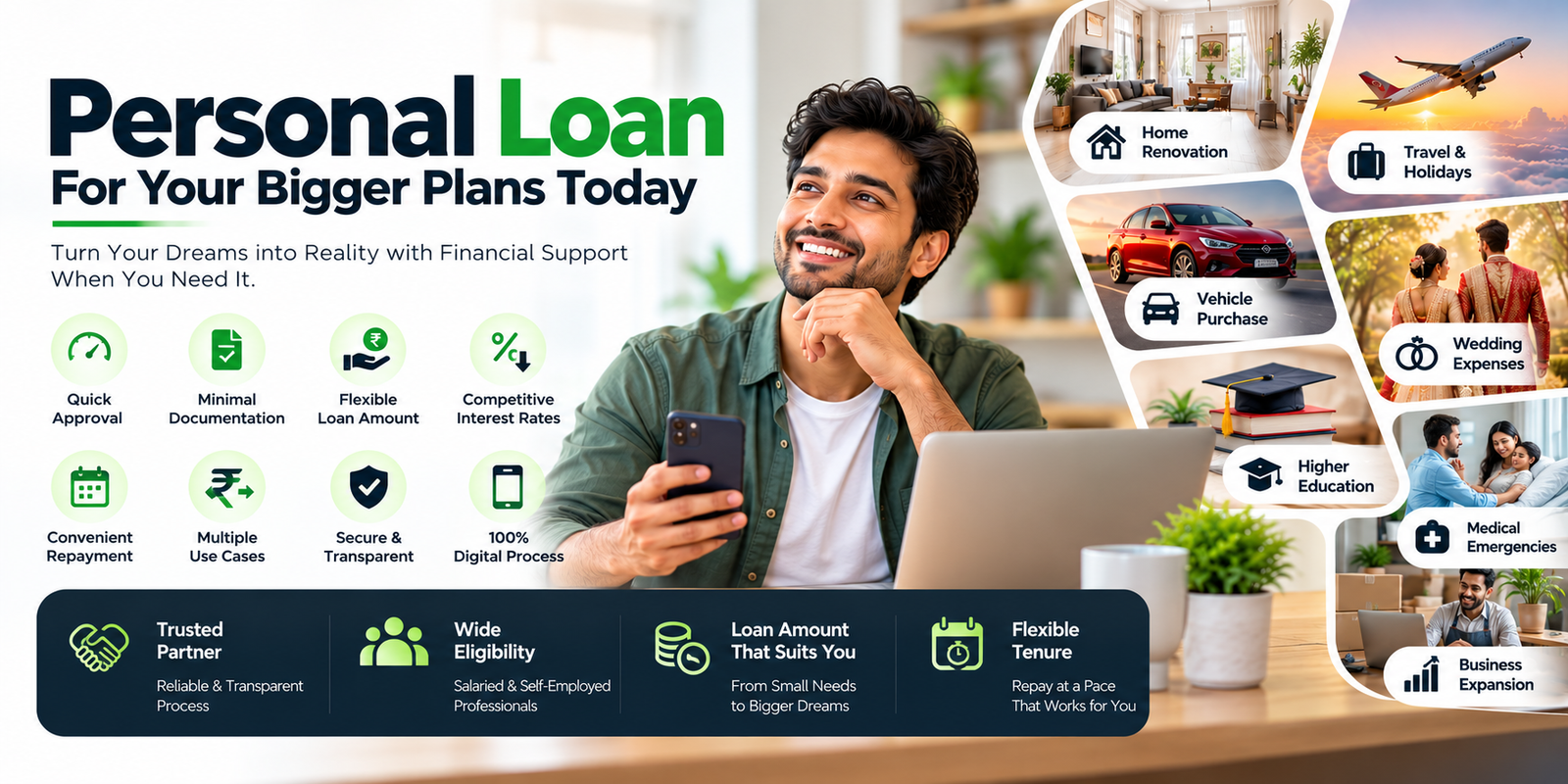 Personal Loans for Bigger Dreams by apnabusinessbadhao.com